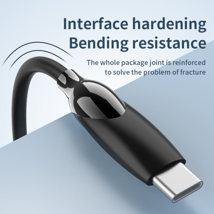 1.2m 100W USB-C / Type-C to USB-C / Type-C + 8 Pin Fast Charging Data Cable, 1.2m 100W