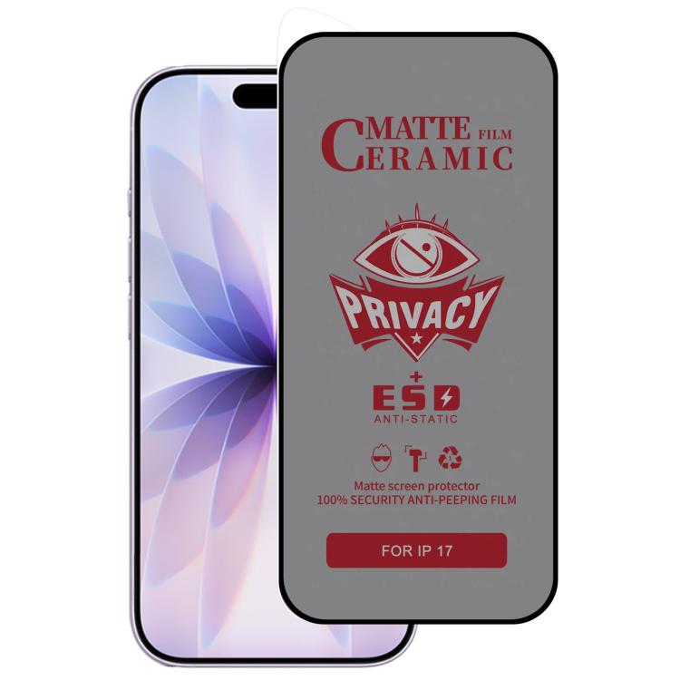 Full Coverage Frosted Privacy Ceramic Film