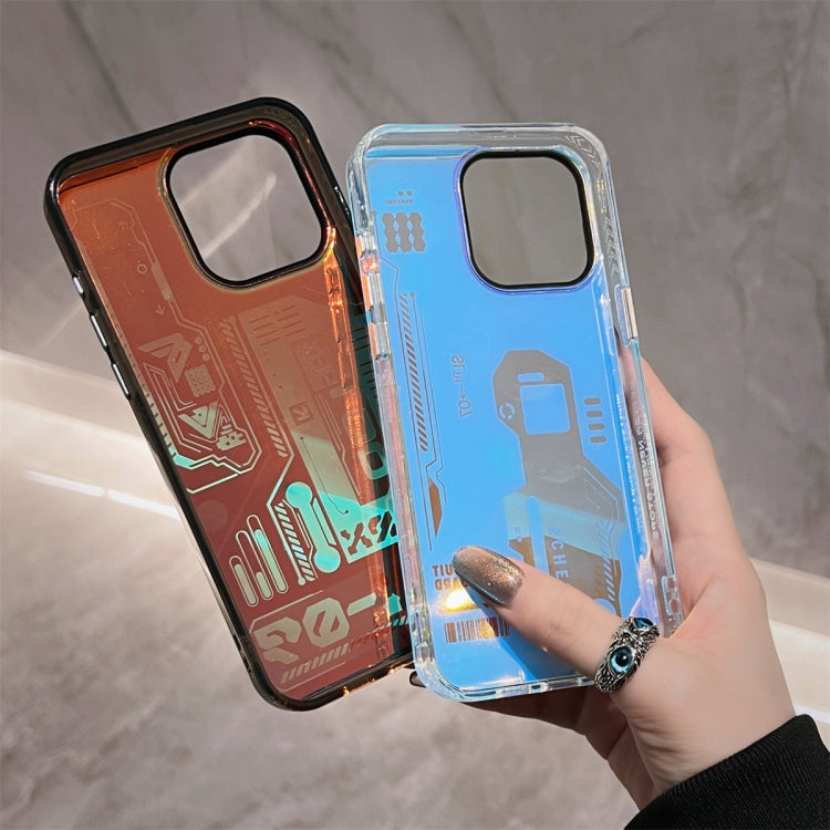 Mecha Circuit Board Pattern Phone Case, For iPhone 15 Pro Max, For iPhone 15 Pro, For iPhone 15, For iPhone 14, For iPhone 14 Pro, For iPhone 14 Pro Max, For iPhone 13 Pro Max, For iPhone 13 Pro, For iPhone 13, For iPhone 12, For iPhone 12 Pro Max�����...