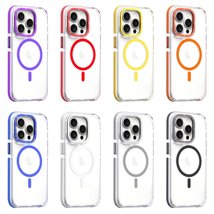 Dual-Color Clear Acrylic Hybrid TPU MagSafe Phone Case, For iPhone 13 Pro Max, For iPhone 13 Pro, For iPhone 13