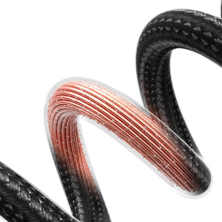 USAMS US-SJ672 Type-C To 8 Pin 30W Fast Charge Digital Display Data Cable, Length: 1.2m, US-SJ672