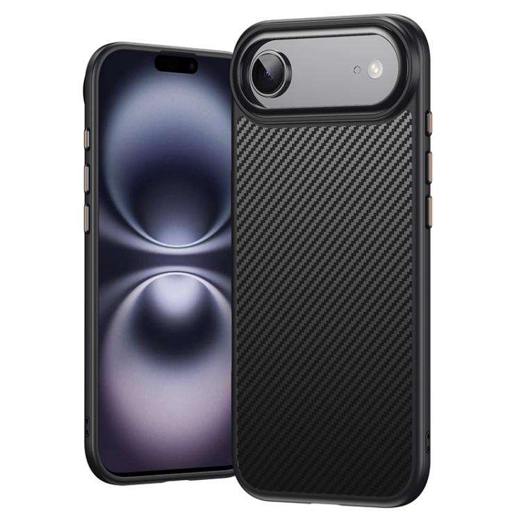 Kevlar Fiber Shockproof MagSafe Phone Case, For iPhone 17e / 16e, For iPhone 17 Pro Max, For iPhone 17 Pro, For iPhone 17, For iPhone Air, For iPhone 16 Pro Max, For iPhone 16 Pro, For iPhone 16 Plus, For iPhone 16, For iPhone 15 Pro Max               ...