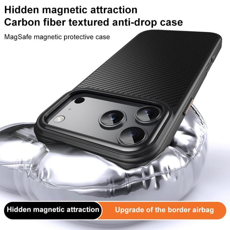 Kevlar Fiber Texture Shockproof Magnetic Phone Case, For iPhone 18 Pro, For iPhone 18 Pro Max, For iPhone 17e / 16e, For iPhone 17 Pro Max, For iPhone 17 Pro, For iPhone 17, For iPhone Air, For iPhone 16 Pro Max, For iPhone 16 Pro, For iPhone 16 Plus