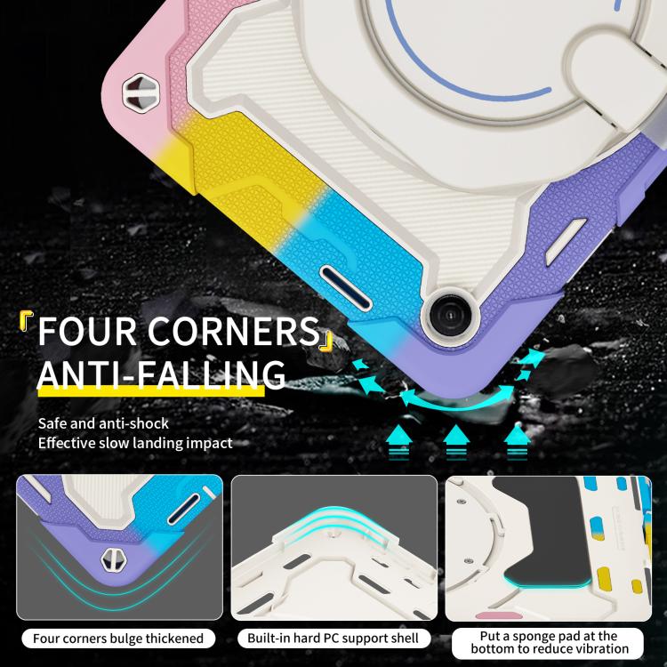 Armor Portable Rotating Ring Holder Silicone Tablet Case, For Redmi Pad 2 SE 9.7 inch 2026, For Redmi Pad Pro 12.1 / Pad 2 Pro, For Xiaomi Redmi Pad SE, For Xiaomi Pad 6/6 Pro