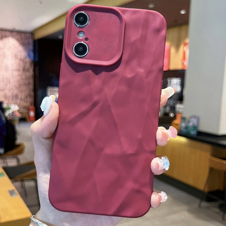 Frosted Wrinkles Texture TPU Phone Case, For iPhone 11, For iPhone 11 Pro, For iPhone X / XS
