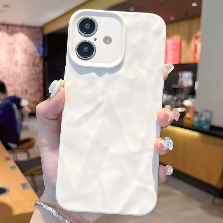 Frosted Wrinkles Texture TPU Phone Case, For iPhone 16 Pro Max, For iPhone 16 Pro, For iPhone 16 Plus, For iPhone 16, For iPhone 15 Pro Max