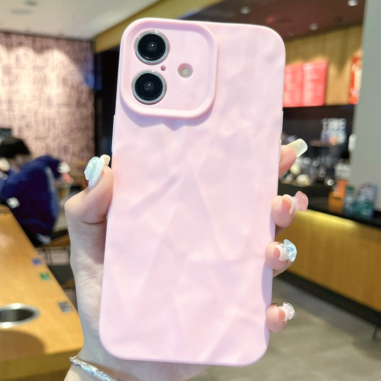 Coque TPU effet froissé givré pour iPhone 16 Pro Max, iPhone 16 Pro, iPhone 16 Plus, iPhone 16