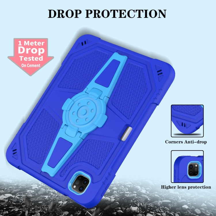 Punk Stand PC Hybrid Silicone Tablet Case with Shoulder Strap