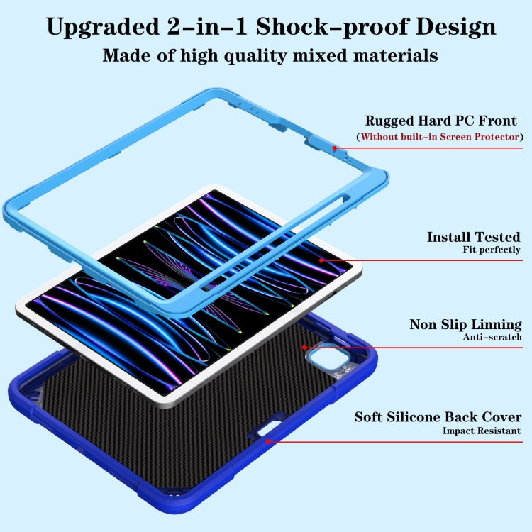 Punk Stand PC Hybrid Silicone Tablet Case with Shoulder Strap