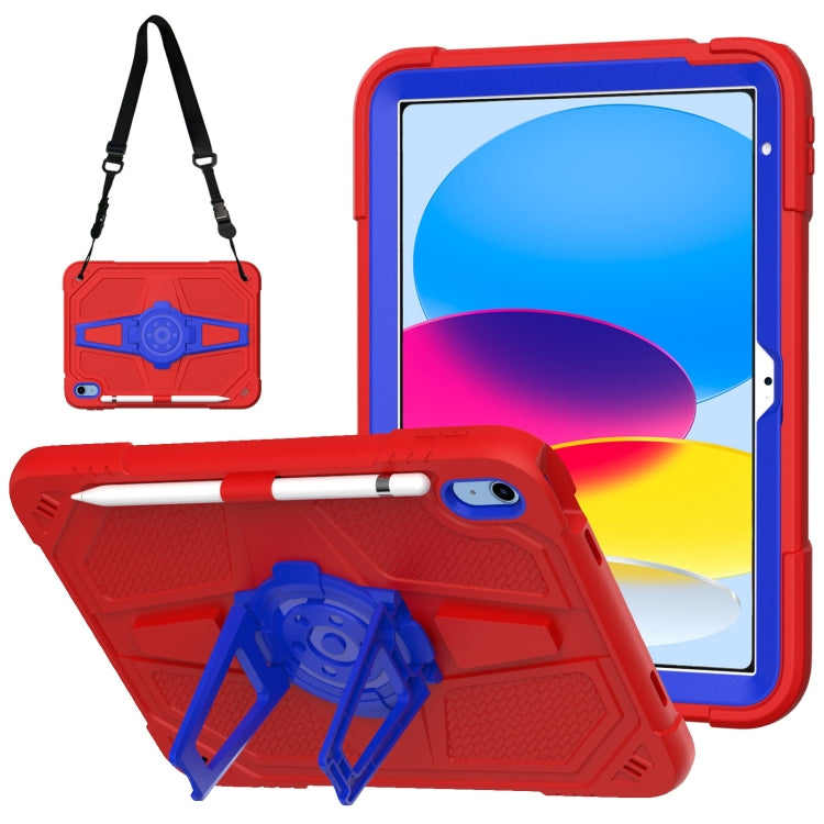 Punk Stand PC Hybrid Silicone Tablet Case with Shoulder Strap
