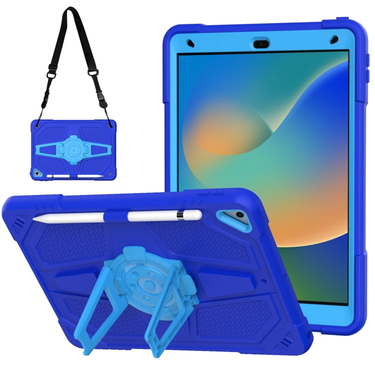 Punk Stand PC Hybrid Silicone Tablet Case with Shoulder Strap