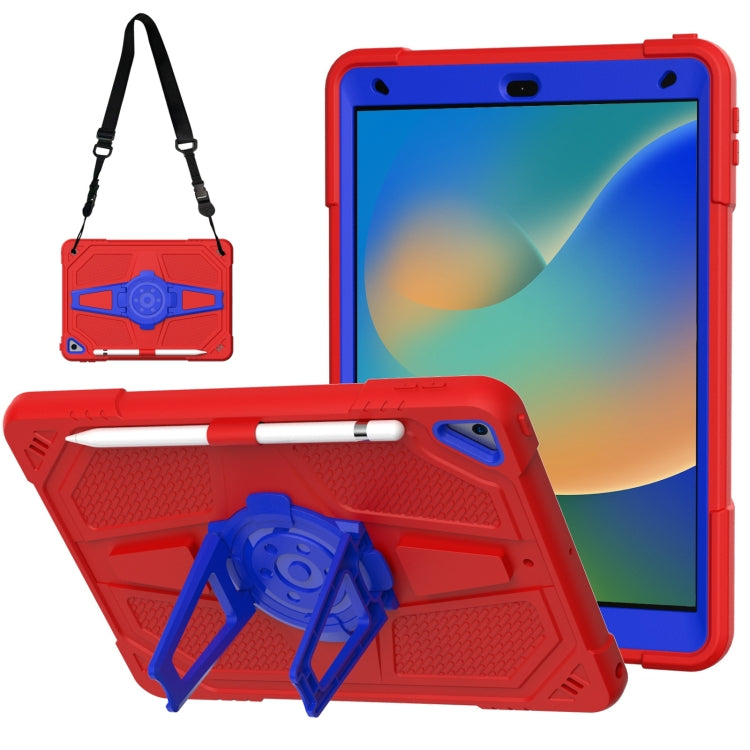 Punk Stand PC Hybrid Silicone Tablet Case with Shoulder Strap
