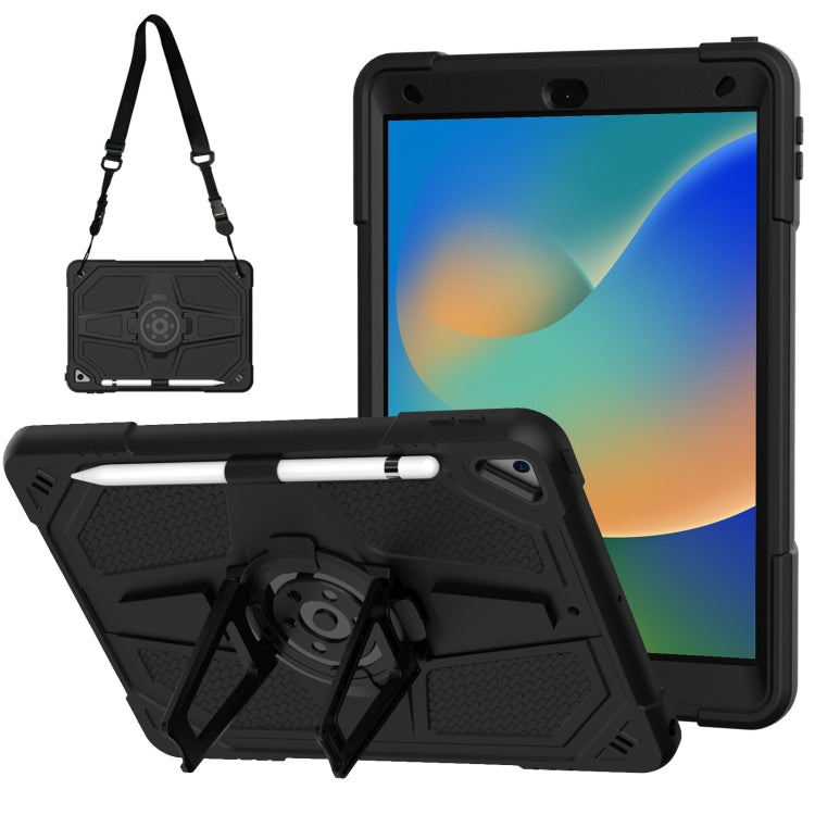Punk Stand PC Hybrid Silicone Tablet Case with Shoulder Strap