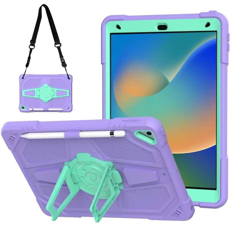 Punk Stand PC Hybrid Silicone Tablet Case with Shoulder Strap