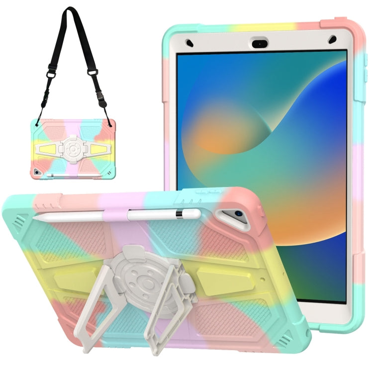 Punk Stand PC Hybrid Silicone Tablet Case with Shoulder Strap