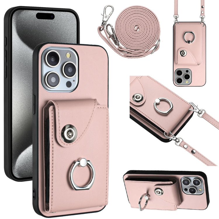 Organ Card Bag Ring Holder Phone Case with Long Lanyard, For iPhone 14 Pro Max, For iPhone SE 2022 / 2020 / 8 / 7, For iPhone 13 Pro Max, For iPhone 13 Pro