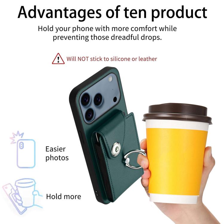 Organ Card Bag Ring Holder Phone Case with Long Lanyard, For iPhone 17 Pro Max, For iPhone 17 Pro, For iPhone 17, For iPhone 17 Air