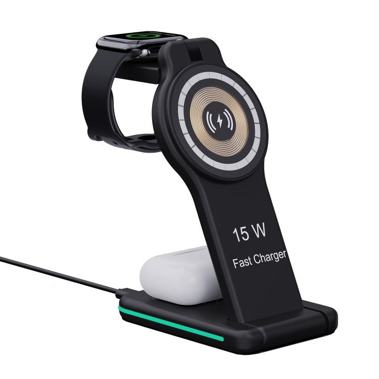 H60 5 in 1 Folding Multi-function Magnetic Wireless Charger, H60