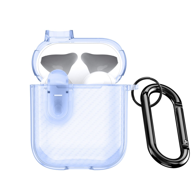 DUX DUCIS PECK Series Split Transparent Carbon Fiber Earphone Case