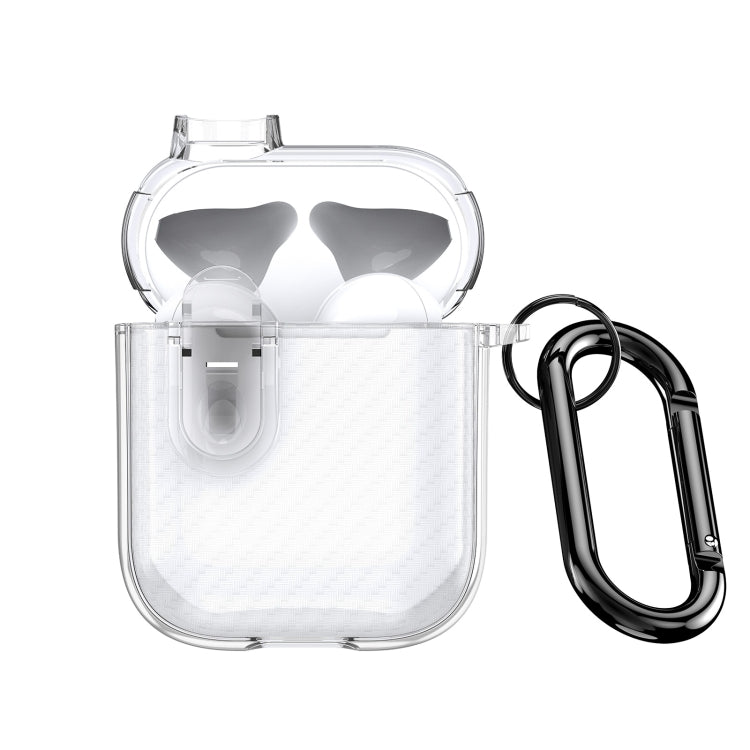 DUX DUCIS PECK Series Split Transparent Carbon Fiber Earphone Case