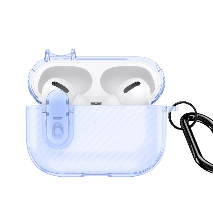 DUX DUCIS PECK Series Split Transparent Carbon Fiber Earphone Case