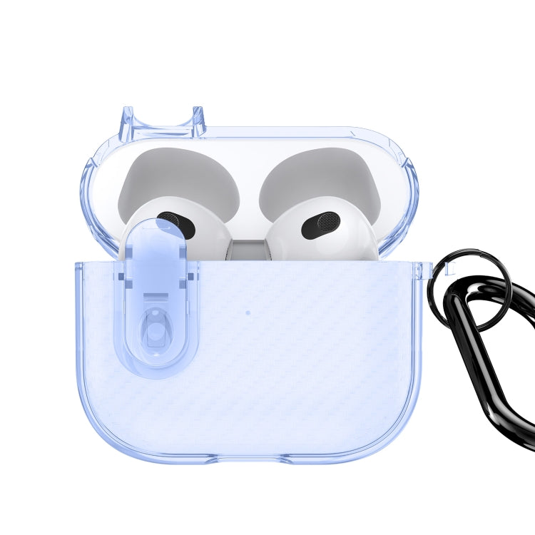 DUX DUCIS PECK Series Split Transparent Carbon Fiber Earphone Case