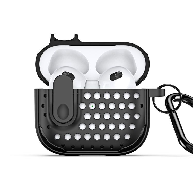 DUX DUCIS PECM Series Split Peak Hollow Earphone Case with Hook