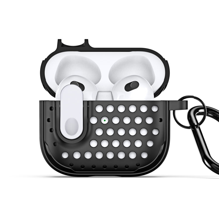 DUX DUCIS PECM Series Split Peak Hollow Earphone Case with Hook