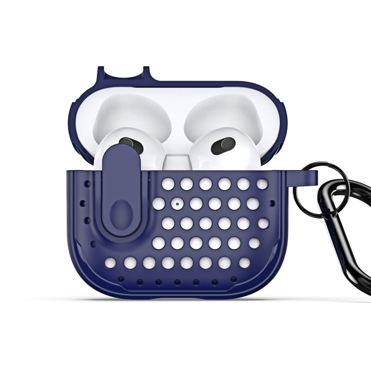 DUX DUCIS PECM Series Split Peak Hollow Earphone Case with Hook