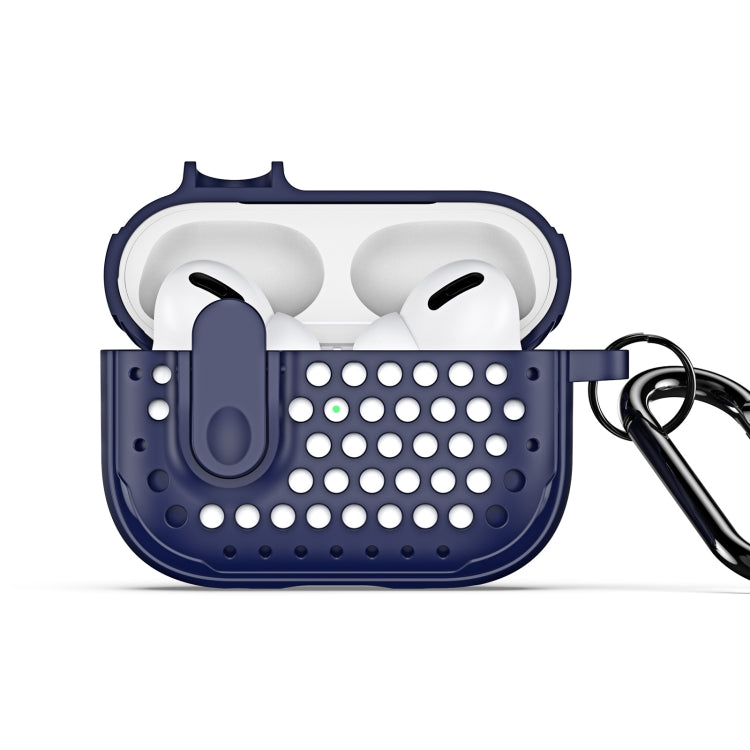 DUX DUCIS PECM Series Split Peak Hollow Earphone Case with Hook