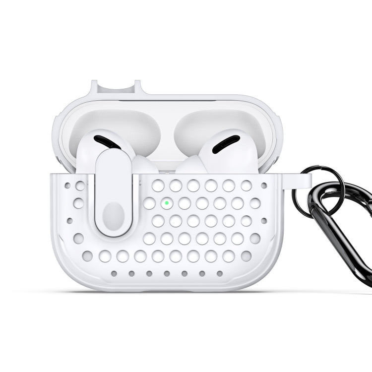 DUX DUCIS PECM Series Split Peak Hollow Earphone Case with Hook