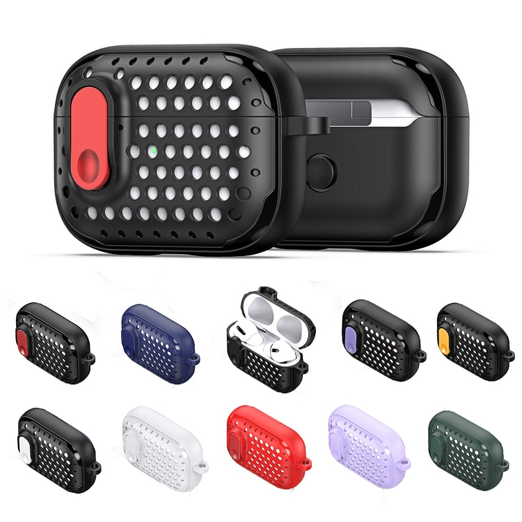 DUX DUCIS PECM Series Split Peak Hollow Earphone Case with Hook