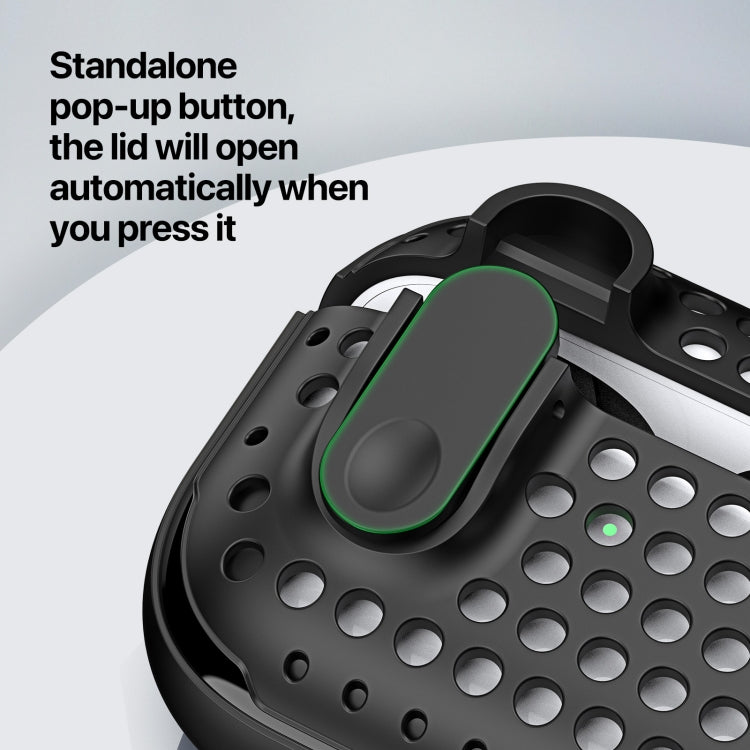 DUX DUCIS PECM Series Split Peak Hollow Earphone Case with Hook