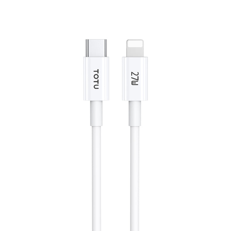 TOTU CB-1-PD 27W USB-C/Type-C to 8 Pin Data Cable, Length: 1m, CB-1-PD