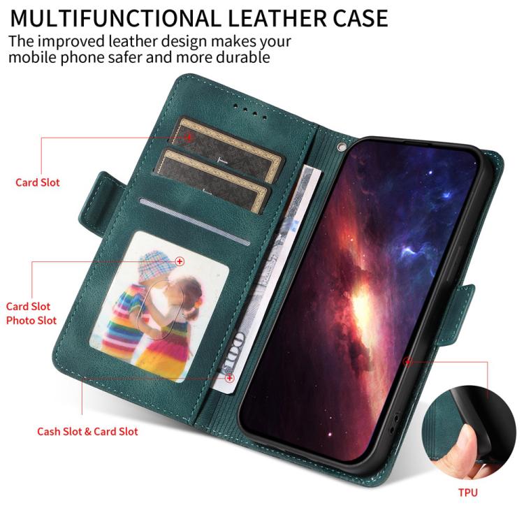 Embossed Rhombus Starry Leather Phone Case, For iPhone 17 Pro Max, For iPhone 17 Pro, For iPhone 17, For iPhone 17 Air