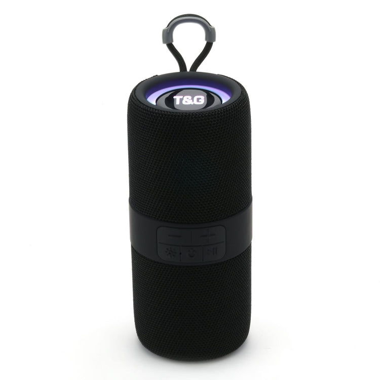 T&G TG-671 Portable Wireless 3D Stereo Subwoofer Speaker with FM/USB/LED, TG-671