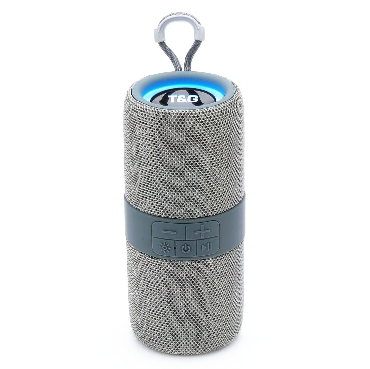 T&G TG-671 Portable Wireless 3D Stereo Subwoofer Speaker with FM/USB/LED, TG-671
