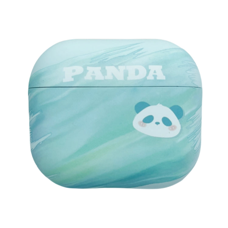 Étui de protection mat en PC Panda pour écouteurs, pour AirPods Pro 2, AirPods 3, AirPods Pro, AirPods 1/2