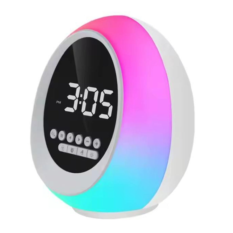 P13 Multifunctional RGB Wireless Bluetooth Speaker with Colorful Lights & Alarm & Clock, P13