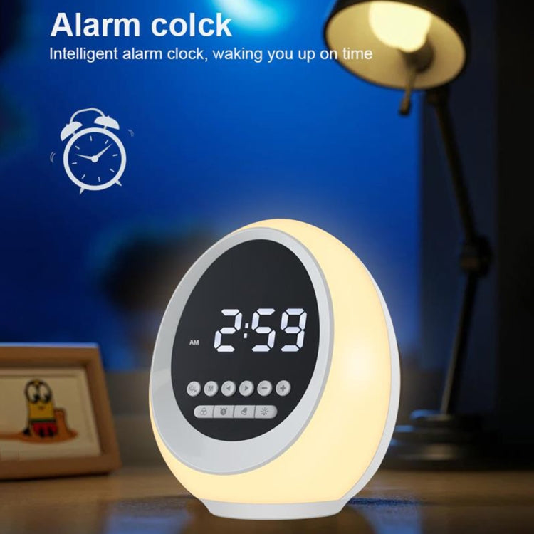 P13 Multifunctional RGB Wireless Bluetooth Speaker with Colorful Lights & Alarm & Clock, P13