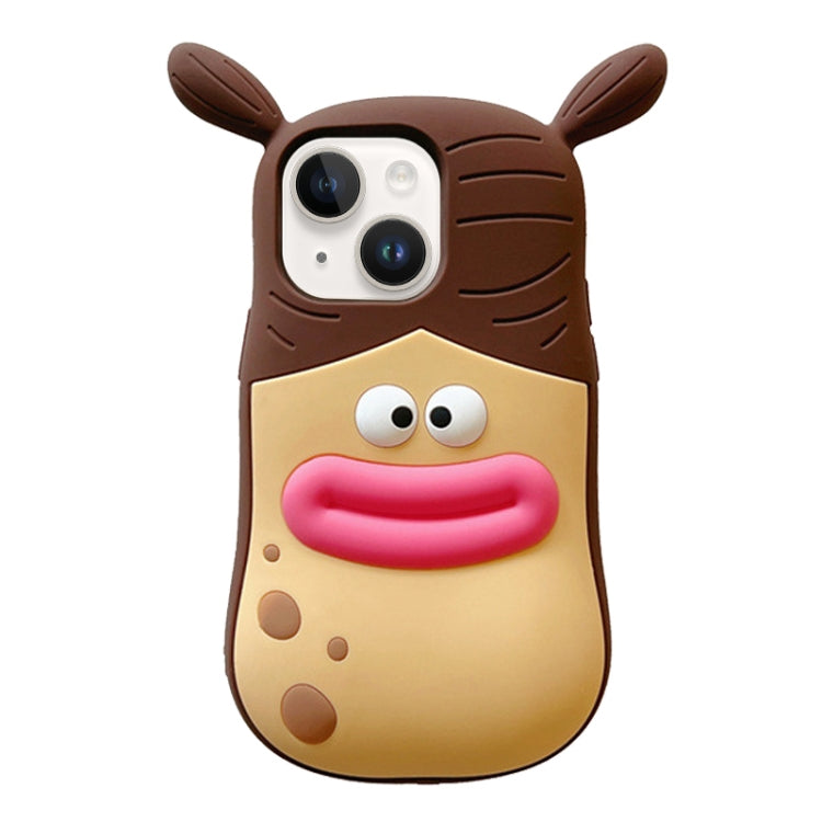 3D Fun Braid Girl Silicone Phone Case, For iPhone 15 Pro Max, For iPhone 15 Pro, For iPhone 15, For iPhone 14, For iPhone 14 Pro, For iPhone 14 Pro Max, For iPhone 13 Pro Max, For iPhone 13 Pro, For iPhone 13, For iPhone 12, For iPhone 12 Pro