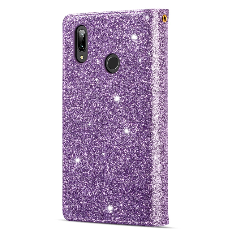 Multi-card Slots Starry Sky Laser Carving Glitter Zipper Horizontal Flip Leather Case with Holder & Wallet & Lanyard, For Samsung Galaxy A20e /  A10e, For Samsung Galaxy A40, For Samsung Galaxy M40 / A60, For Samsung Galaxy A6 (2018)