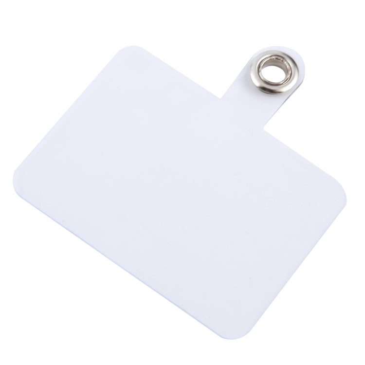 10pcs PVC Universal Phone Lanyard Strap Patch Gasket, 10pcs