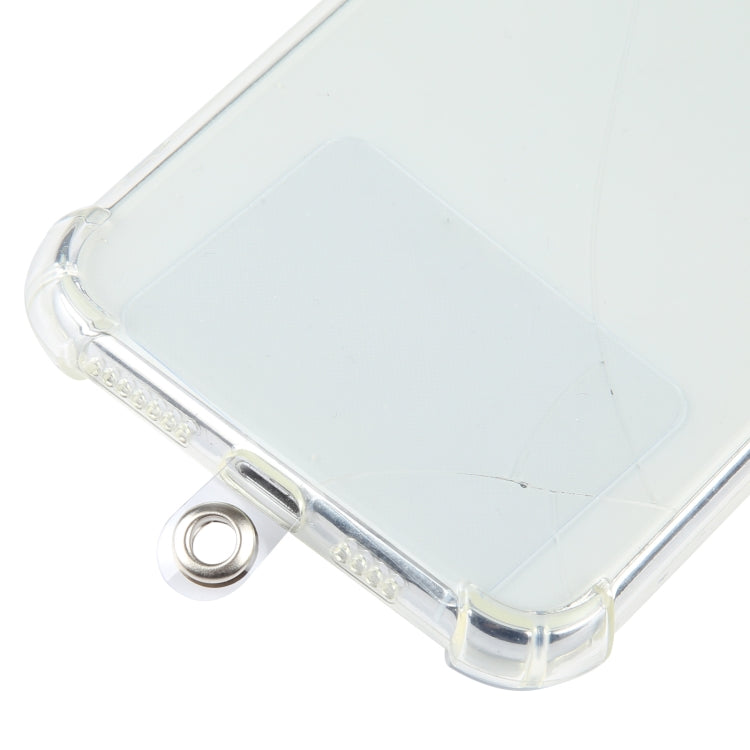 10pcs PVC Universal Phone Lanyard Strap Patch Gasket, 10pcs