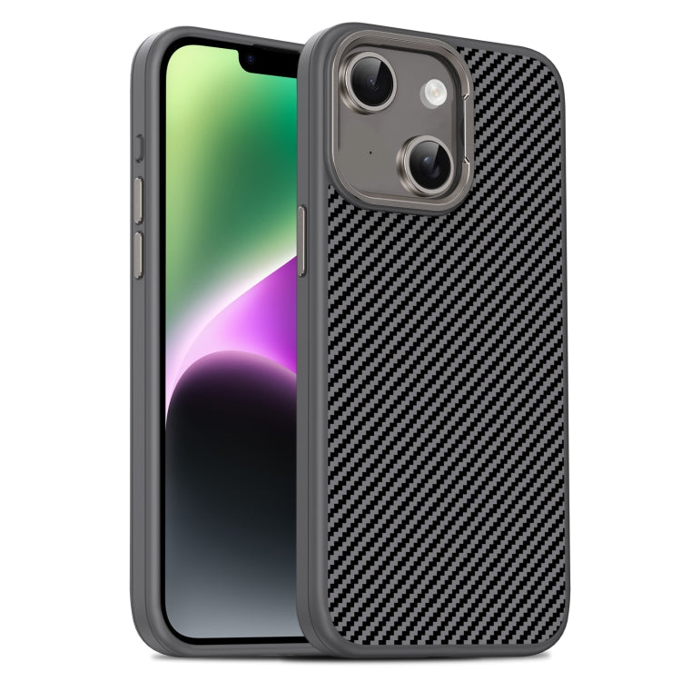 Carbon Fiber Textured Oil Spray PC + TPU Phone Case, For iPhone 15 Pro Max, For iPhone 15 Pro, For iPhone 15 Plus, For iPhone 15, For iPhone 14 Plus, For iPhone 14, For iPhone 14 Pro, For iPhone 14 Pro Max, For iPhone 13 Pro Max, For iPhone 13 Pro     ...