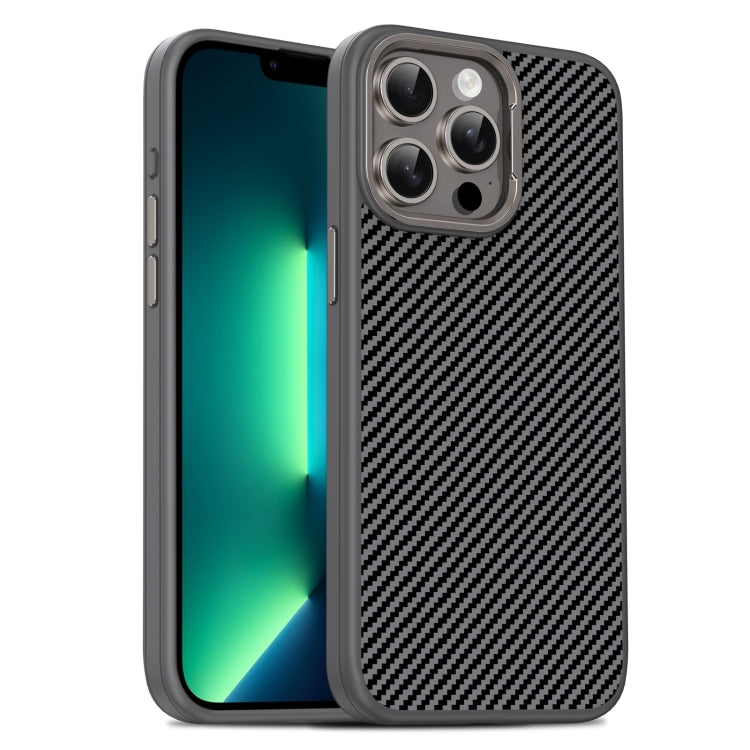 Carbon Fiber Textured Oil Spray PC + TPU Phone Case, For iPhone 15 Pro Max, For iPhone 15 Pro, For iPhone 15 Plus, For iPhone 15, For iPhone 14 Plus, For iPhone 14, For iPhone 14 Pro, For iPhone 14 Pro Max, For iPhone 13 Pro Max, For iPhone 13 Pro     ...
