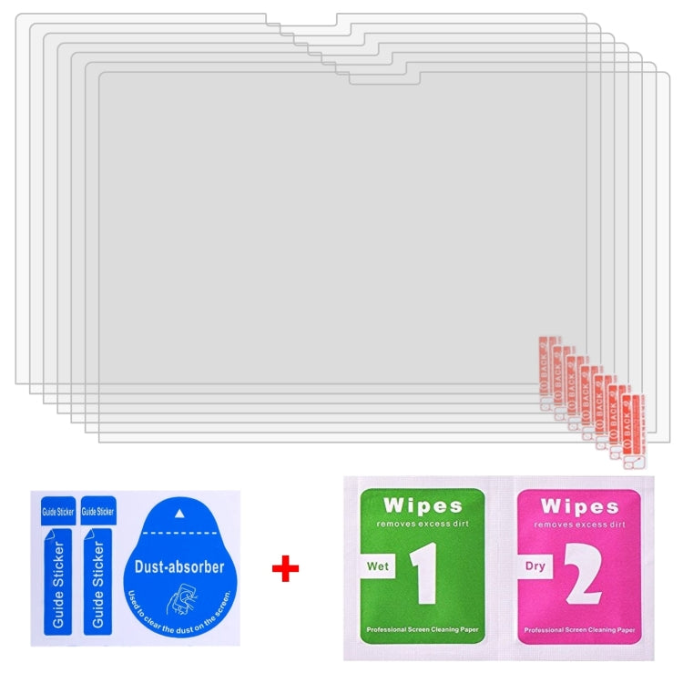25pcs 0.26mm 9H Surface Hardness Explosion-proof Tempered Glass Film, For Macbook Air 15.3 2023/2024/2025/M5 2026, For MacBook Neo 13 inch 2026 A18 Pro A3404, For Macbook Air 13.6 2023/2024/2025