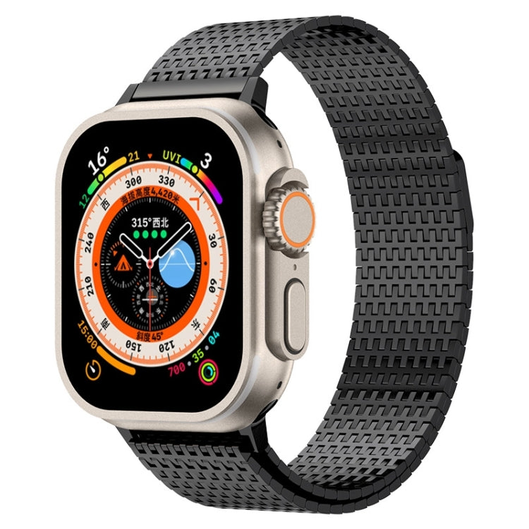 Milanese Loop Magnetic Clasp Stainless Steel Watch Band, For Apple Watch SE 2023 44mm, For Apple Watch SE 2023 40mm, For Apple Watch Ultra 2 49mm, For Apple Watch Series 9 45mm, For Apple Watch Series 9 41mm, For Apple Watch Ultra 49mm
