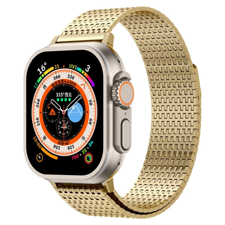 Milanese Loop Magnetic Clasp Stainless Steel Watch Band, For Apple Watch Series 8 41mm, For Apple Watch Series 8 45mm, For Apple Watch SE 2022 40mm, For Apple Watch SE 2022 44mm, For Apple Watch Series 7 41mm, For Apple Watch Series 7 45mm
