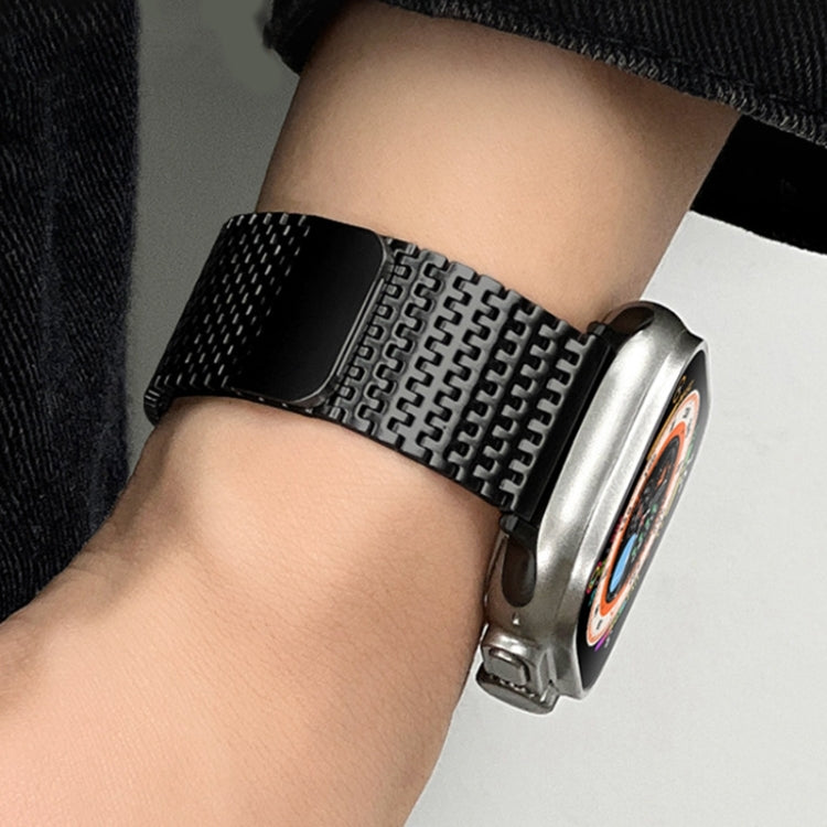 Milanese Loop Magnetic Clasp Stainless Steel Watch Band, For Apple Watch Series 4 44mm, For Apple Watch Series 4 40mm, For Apple Watch Series 3 38mm, For Apple Watch Series 3 42mm, For Apple Watch Series 2 42mm, For Apple Watch Series 2 38mm